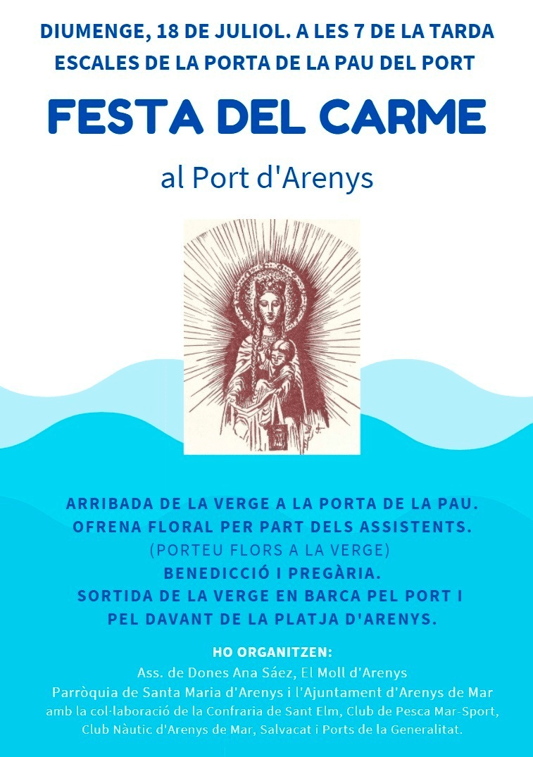 18 DEJULIOL 2021, FESTA DEL CARME