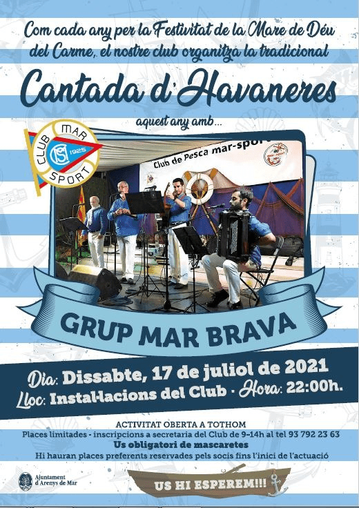 17 JULIOL 2021 CANTADA D’HAVANERES