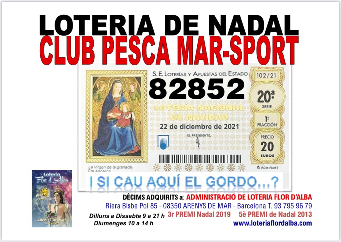 LOTERÍA DE NADAL 2021