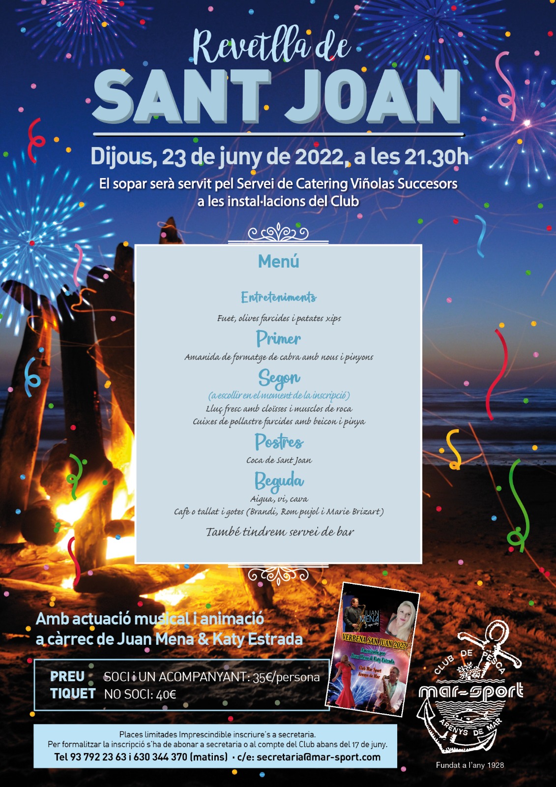 REVETLLA DE SANT JOAN 2022