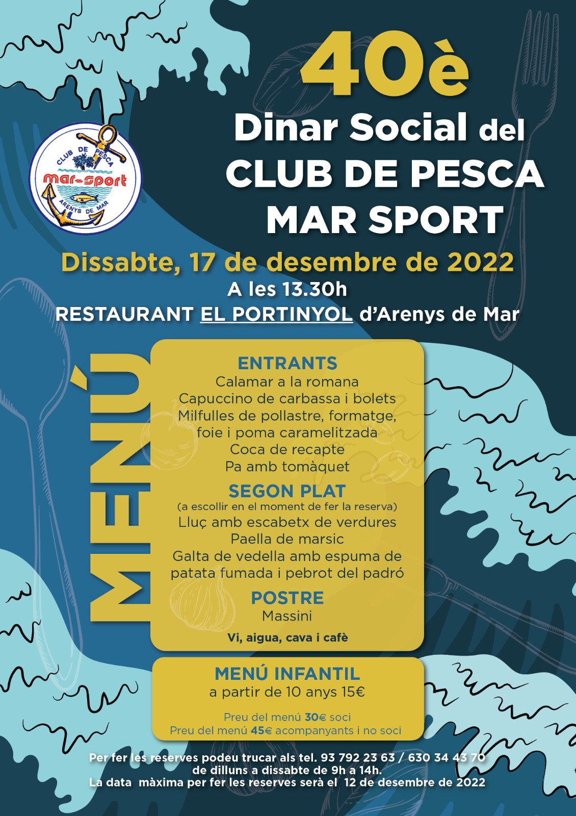 40e DINAR SOCIAL DEL CLUB DE PESCA MAR SPORT