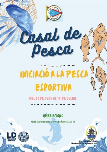 CASAL DE PESCA INICIACIÓ A LA PESCA ESPORTIVA 2023