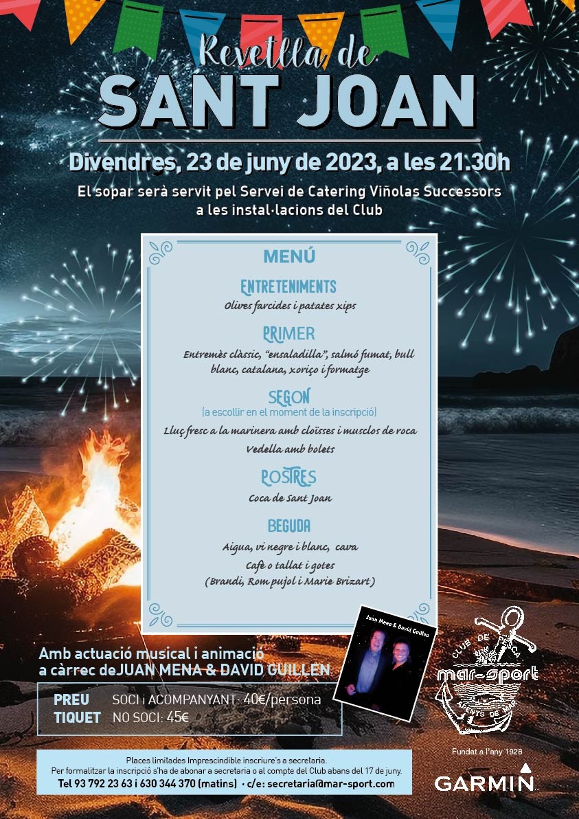 REVETLLA DE SANT JOAN 2023