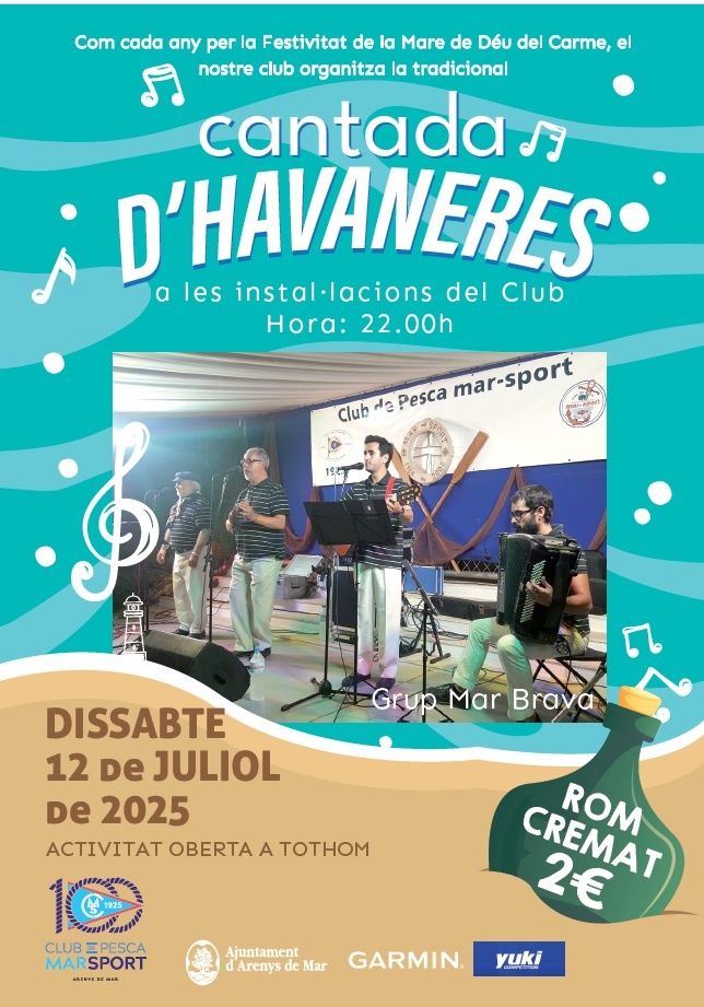 CANTADA D’HAVANERES MAR-SPORT 2025