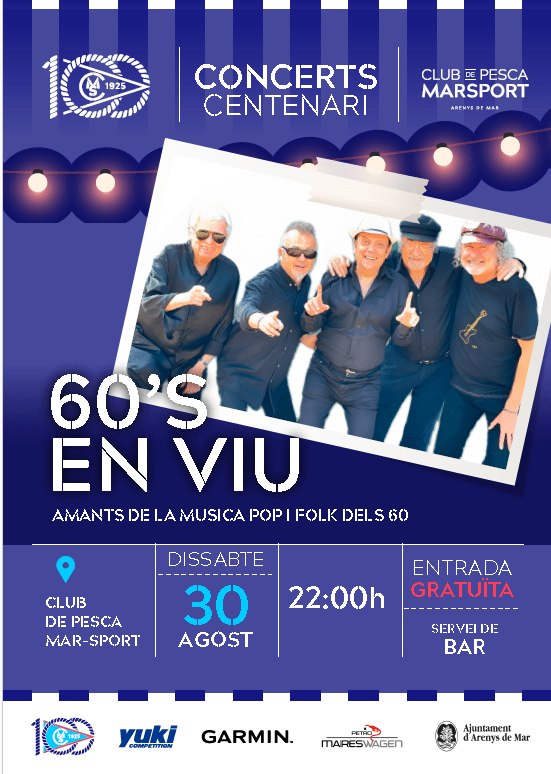 CONCERT ELS 60’S EN VIU