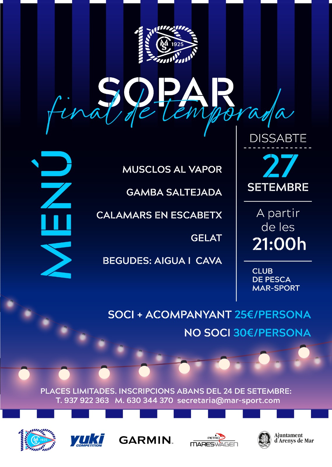 SOPAR FINAL DE TEMPORADA 2025