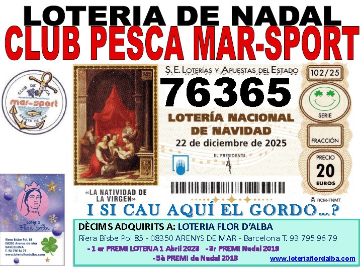 LOTERIA DE NADAL 2025