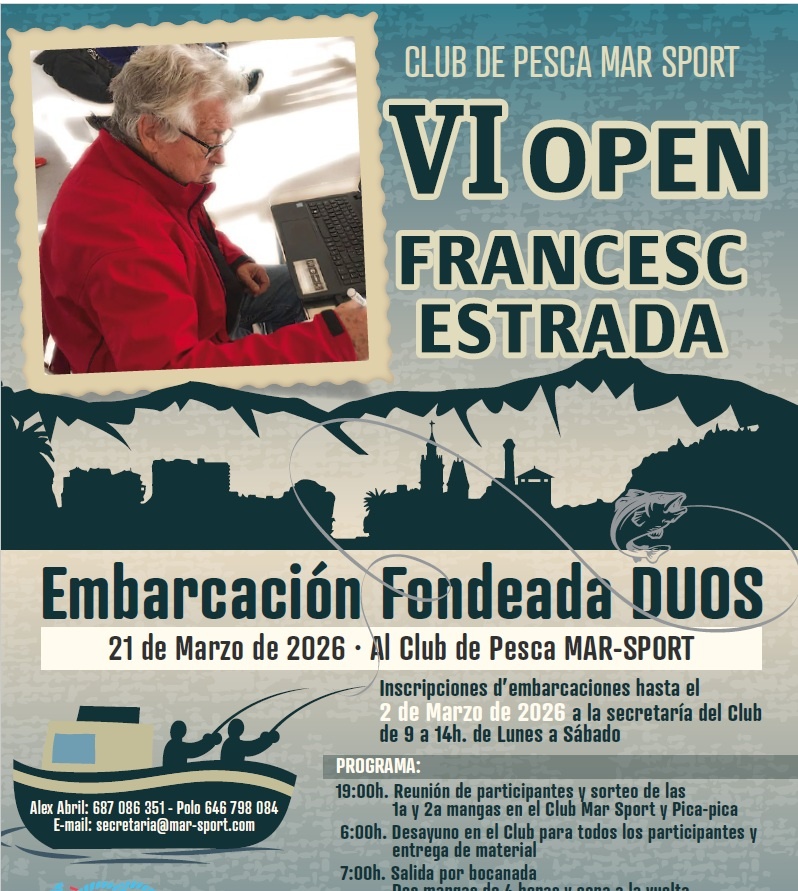 VI OPEN FRANCESC ESTRADA 2026